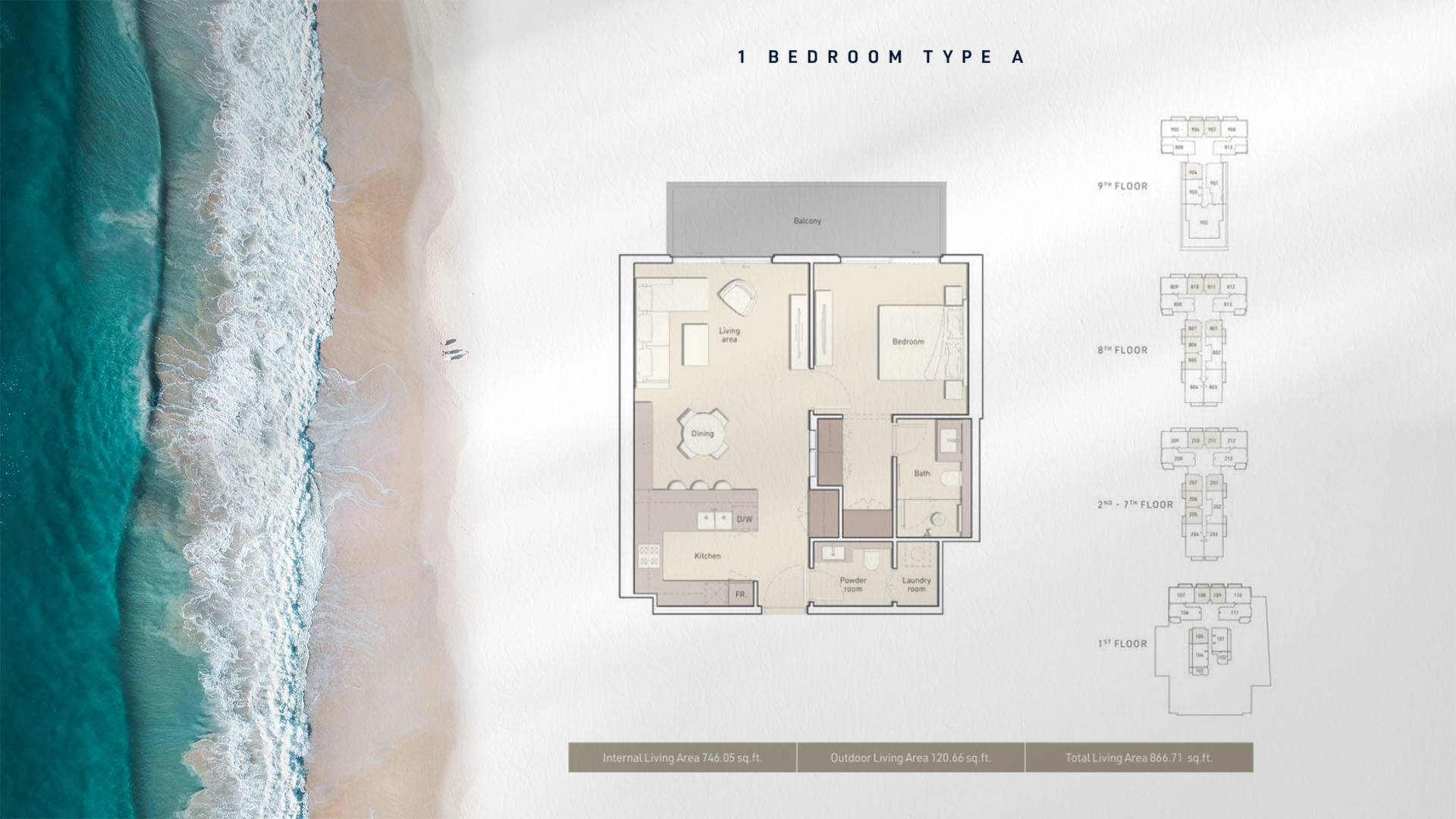 1 BR - Type A